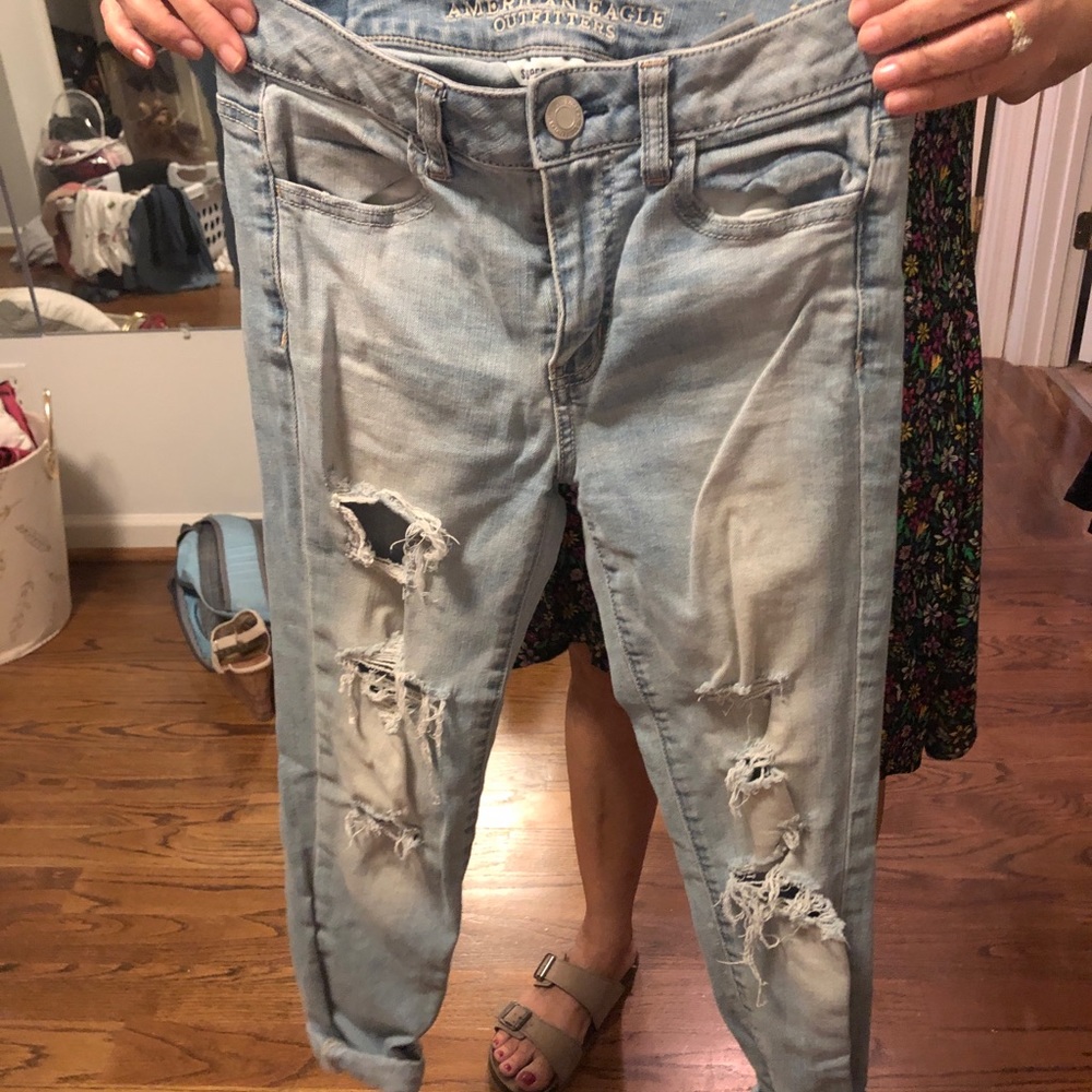 High rise American Eagle Jeggings